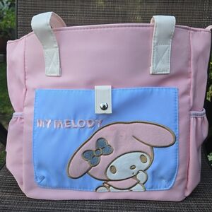 Sanrio My Melody Pink and Blue Tote Bag